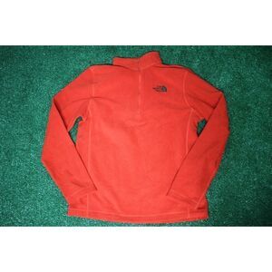 The North Face Full Zip Fleece Jacket - Red, Size M - Outdoor Warmth